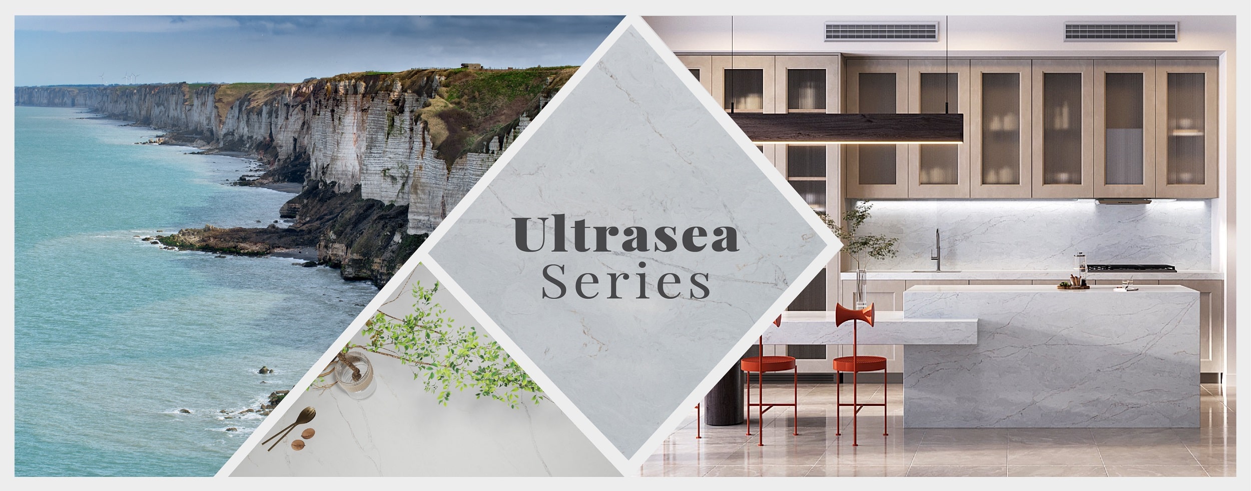 Vicostone Ultrasea Series Banner