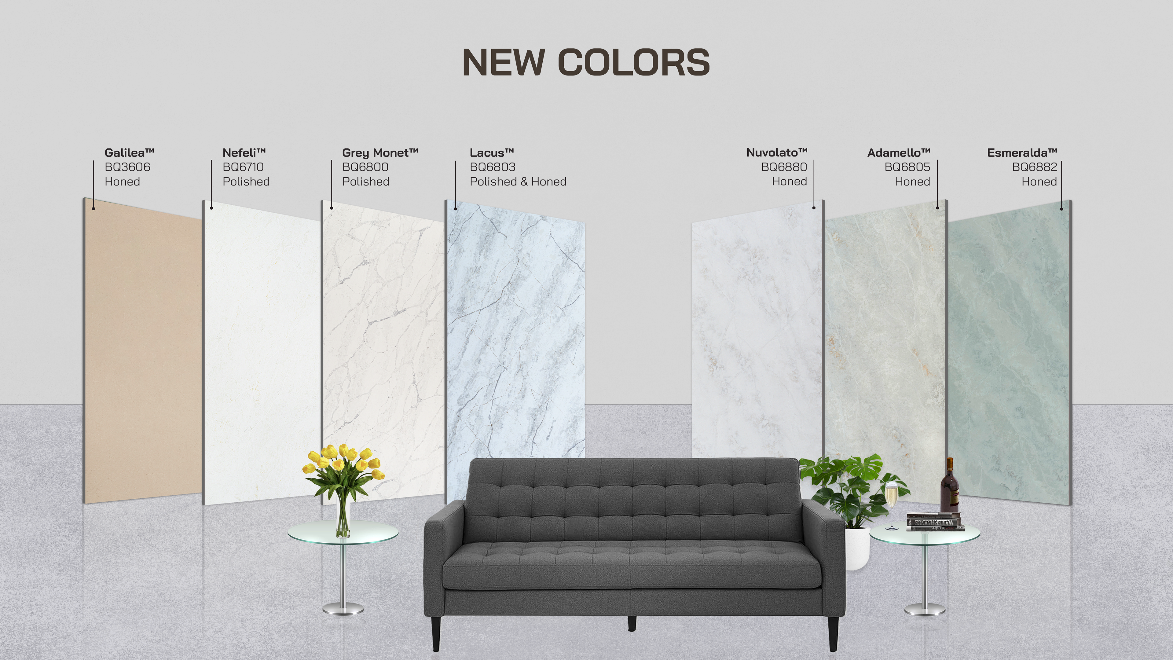 Vicostone 2025 New Colors Banner - U.S.