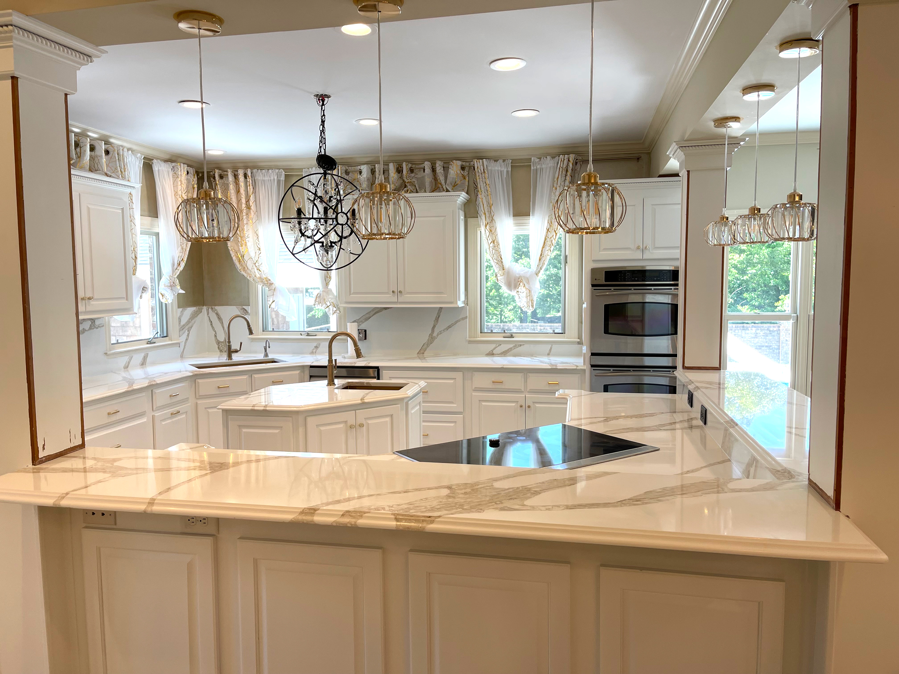 Kitchen remodel by PDP Countertops in Cartersville, Georgia