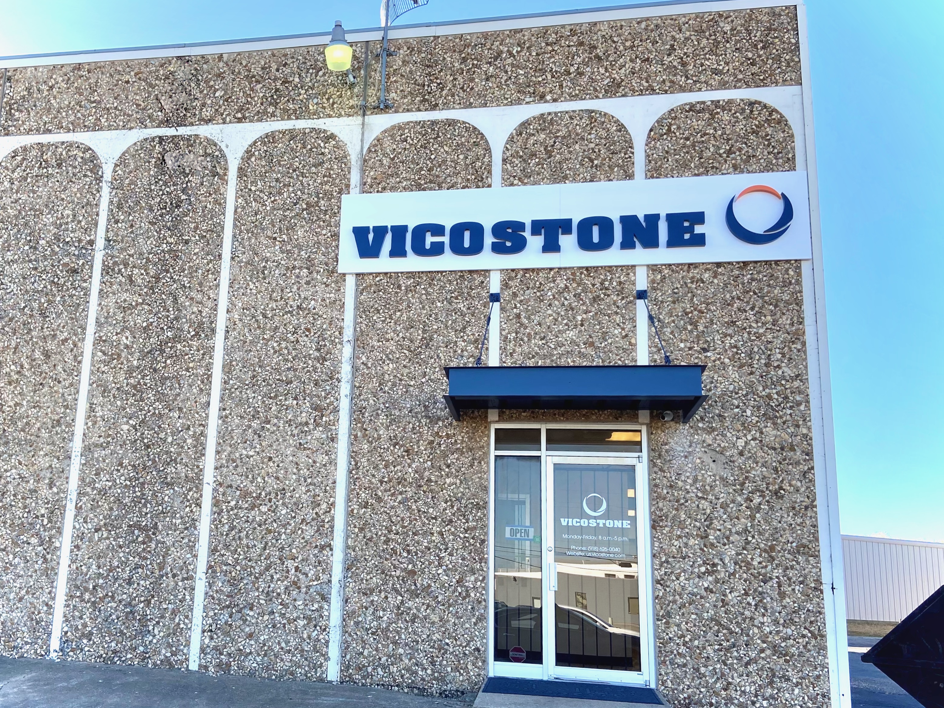 Vicostone Tulsa Front Door